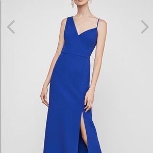 BCBG MAXAZRIA  BLUE DRESS